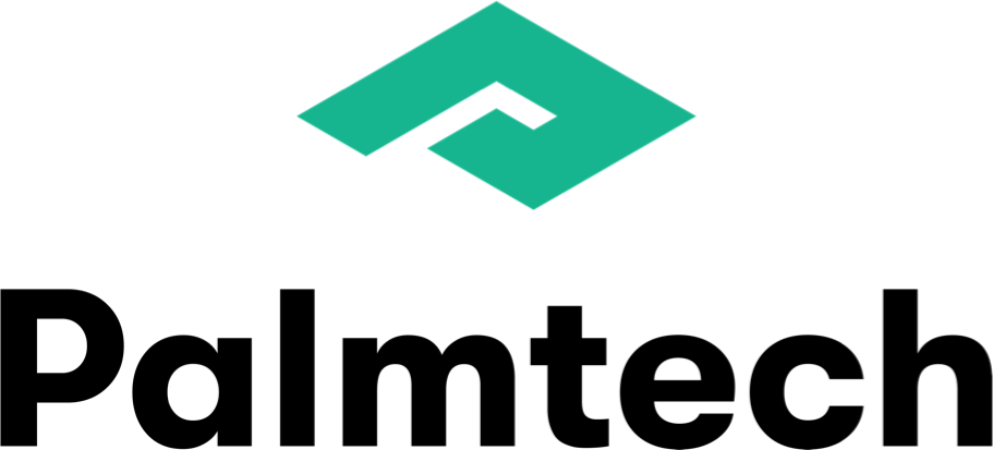 Palmtech vertical lockup