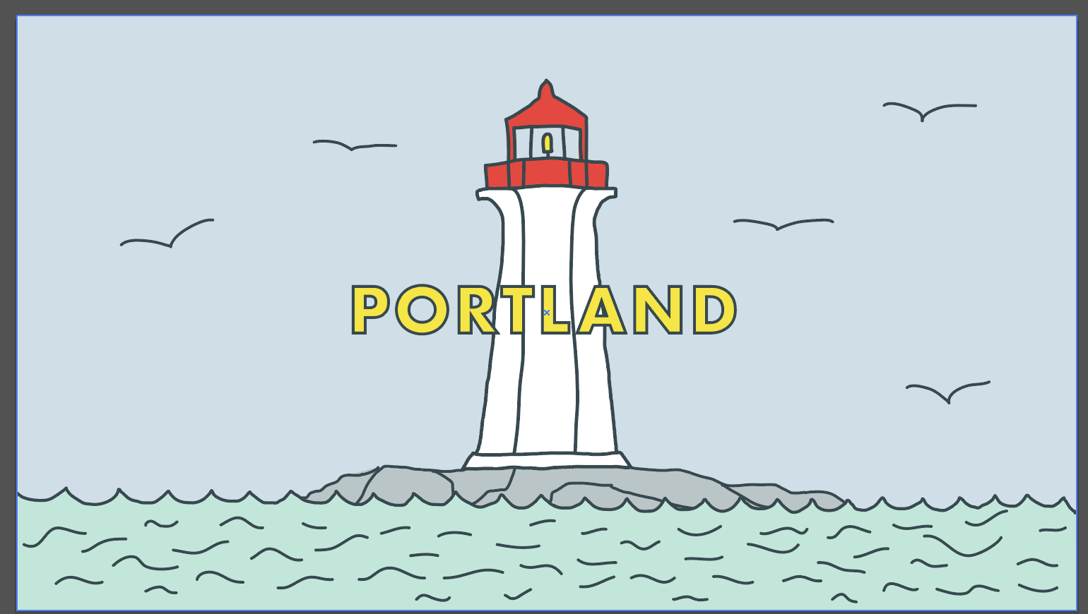 Retreat illustration